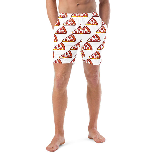 Slice of Pizza Men's swim trunks - Tower Pizza Gift Shop