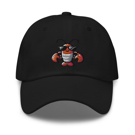 Lobster Fella Dad hat - Tower Pizza Gift Shop