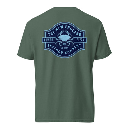New England Seafood Company Premium Embroidered & Printed Shirt - Tower Pizza Gift Shop